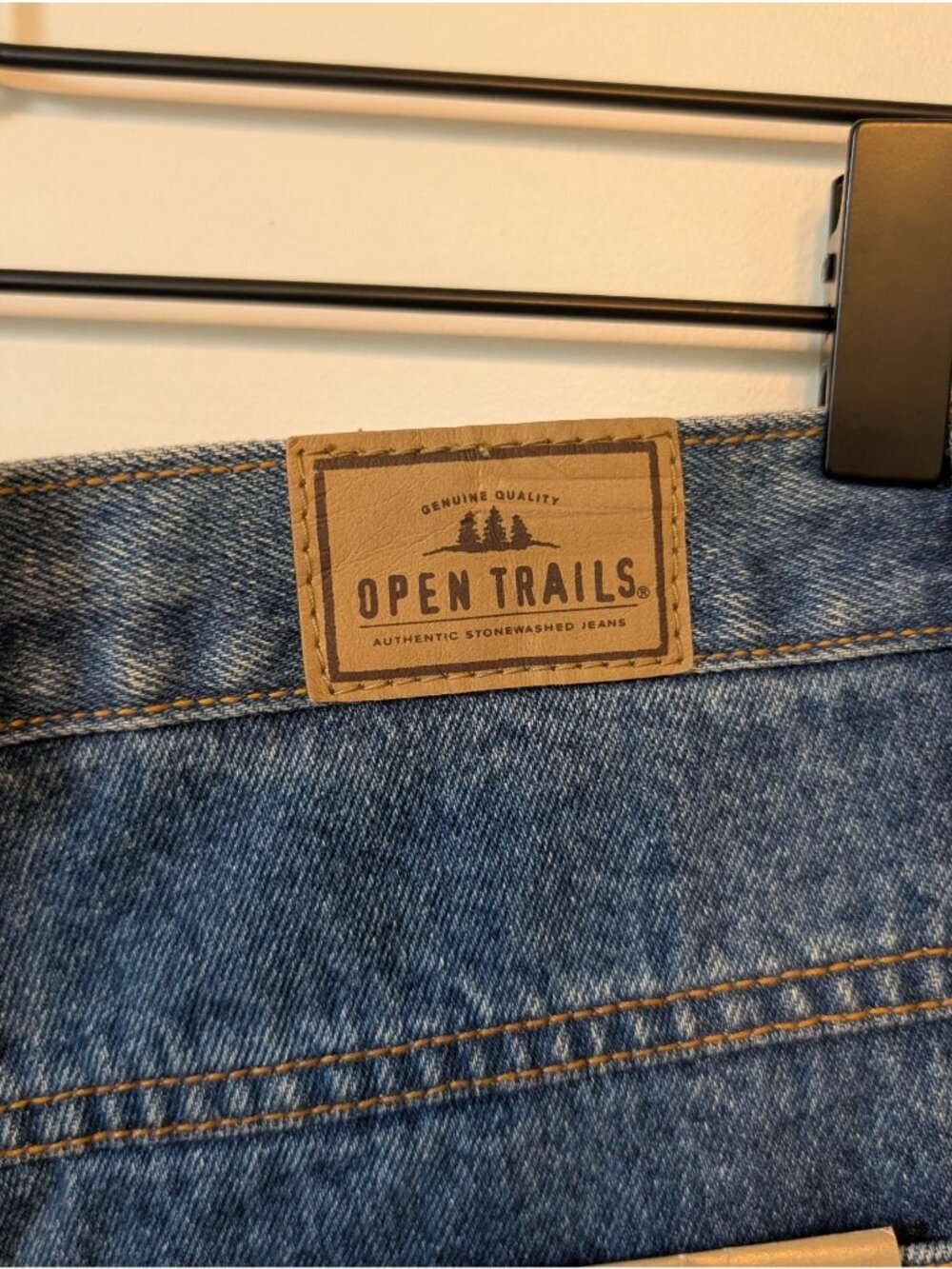 Open Trails Vintage Women's Jeans Size 16 Relaxed Fit Denim Outdoors Camping - Picture 4 of 5
